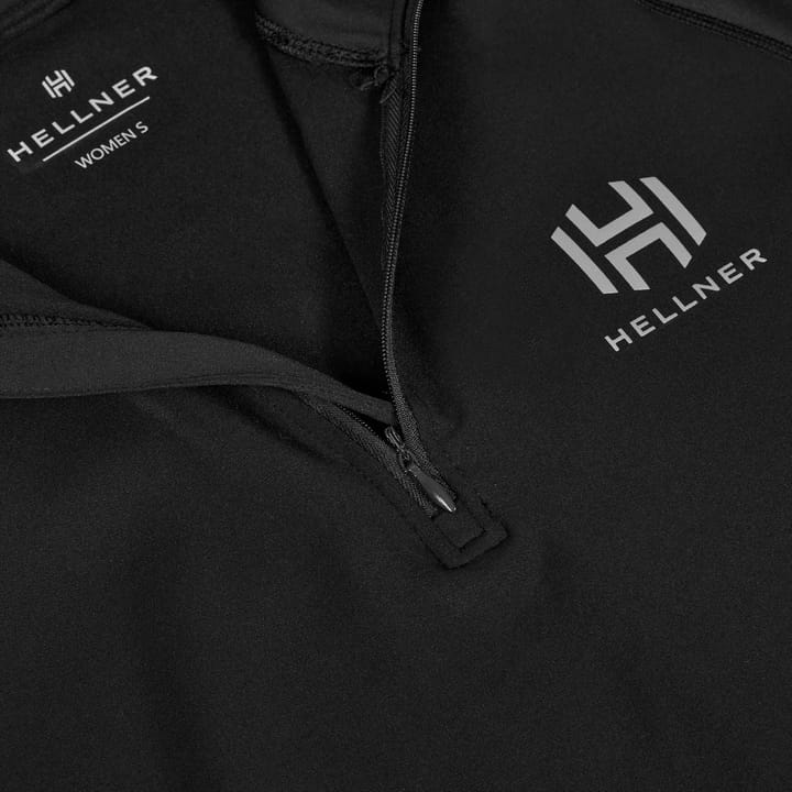 Hellner Virdja Half Zip LS Top Wmn Black beauty Hellner