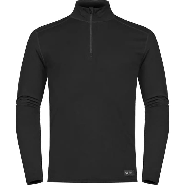 Hellner Wool Tech Base Layer LS Men Black Beauty Hellner