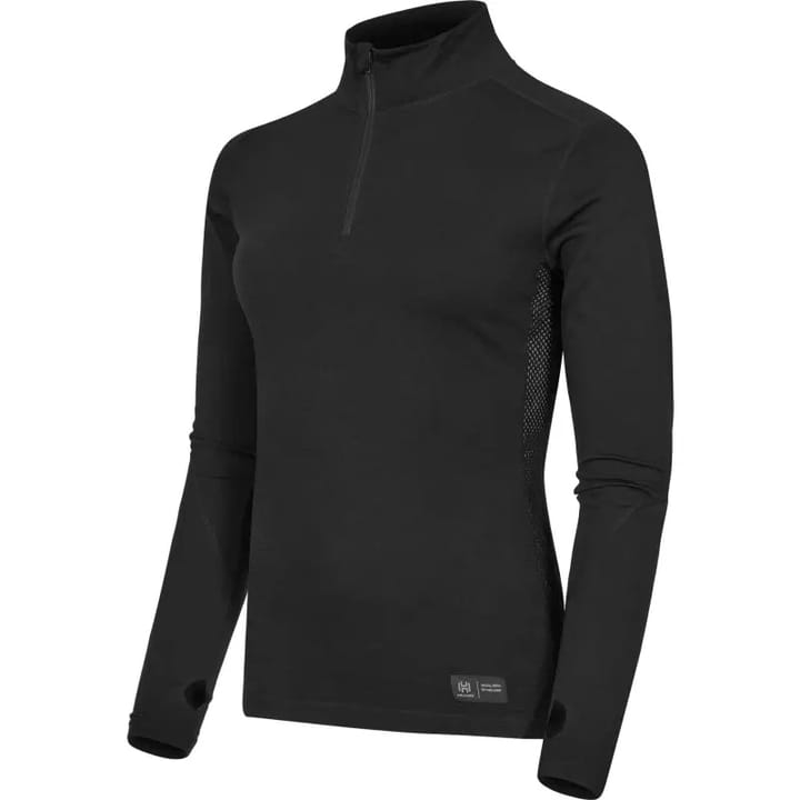 Hellner Wool Tech Base Layer LS Wmn Black Beauty Hellner