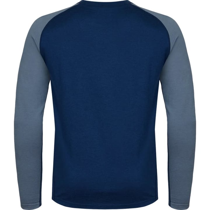 Hellner Wool Warm Base Layer LS Men Dress Blue/Flint Stone Hellner