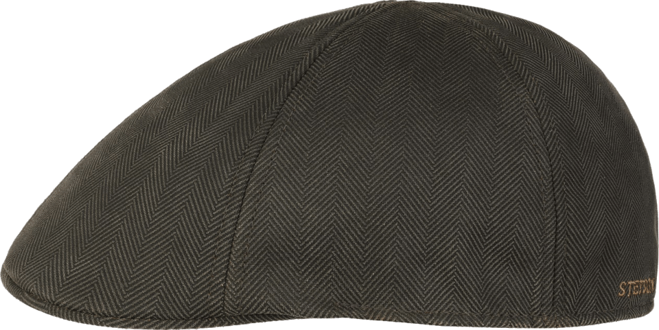 Men's Herringbone Duck Flat Cap