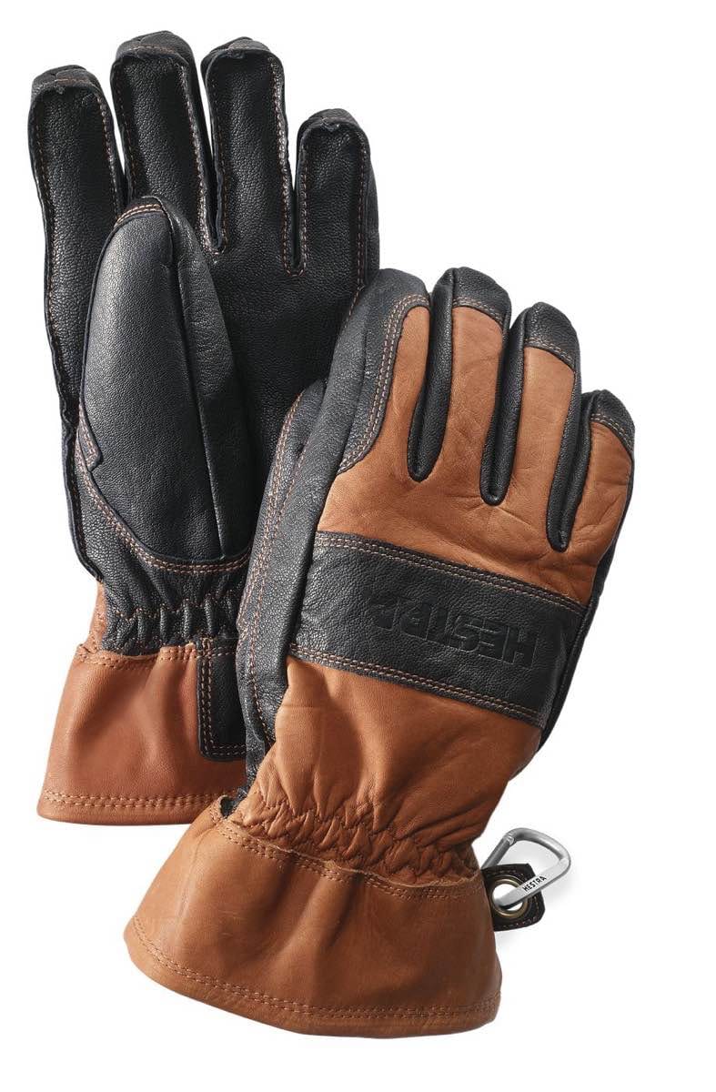 Hestra Fält Guide Glove - 5 Finger Brun/Svart