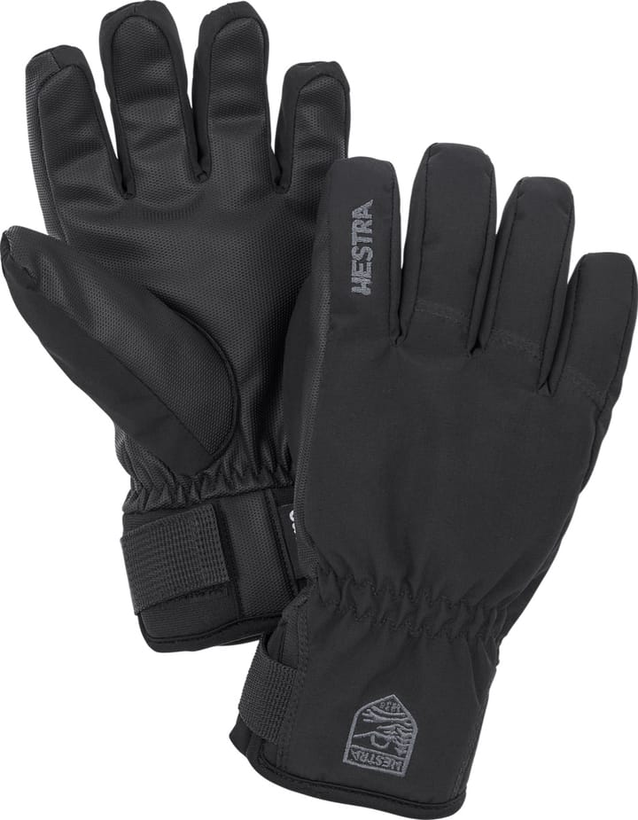 Hestra Juniors Ferox Primaloft - 5 Finger Black Hestra