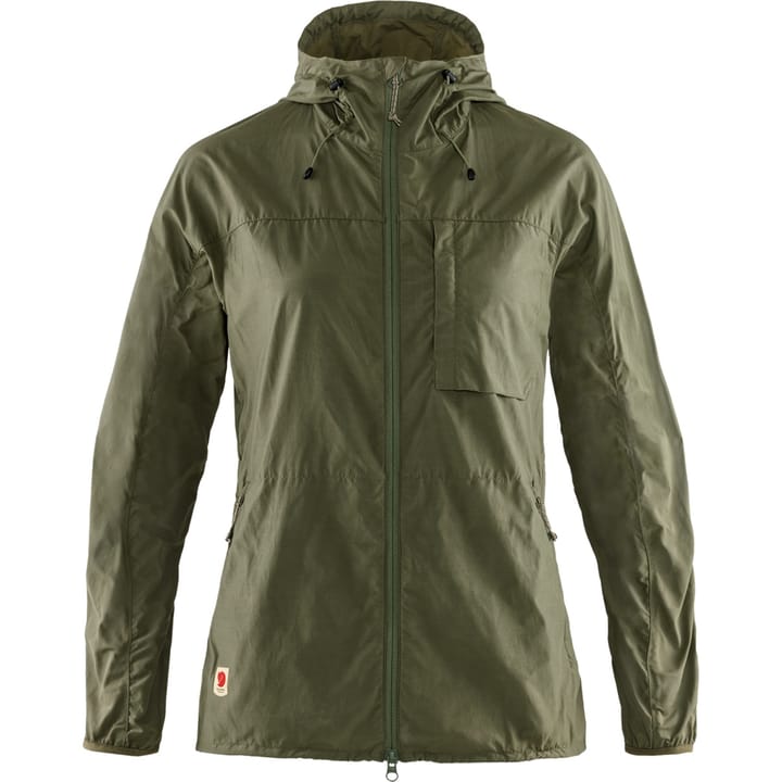 Fjällräven Women's High Coast Wind Jacket Green Fjällräven