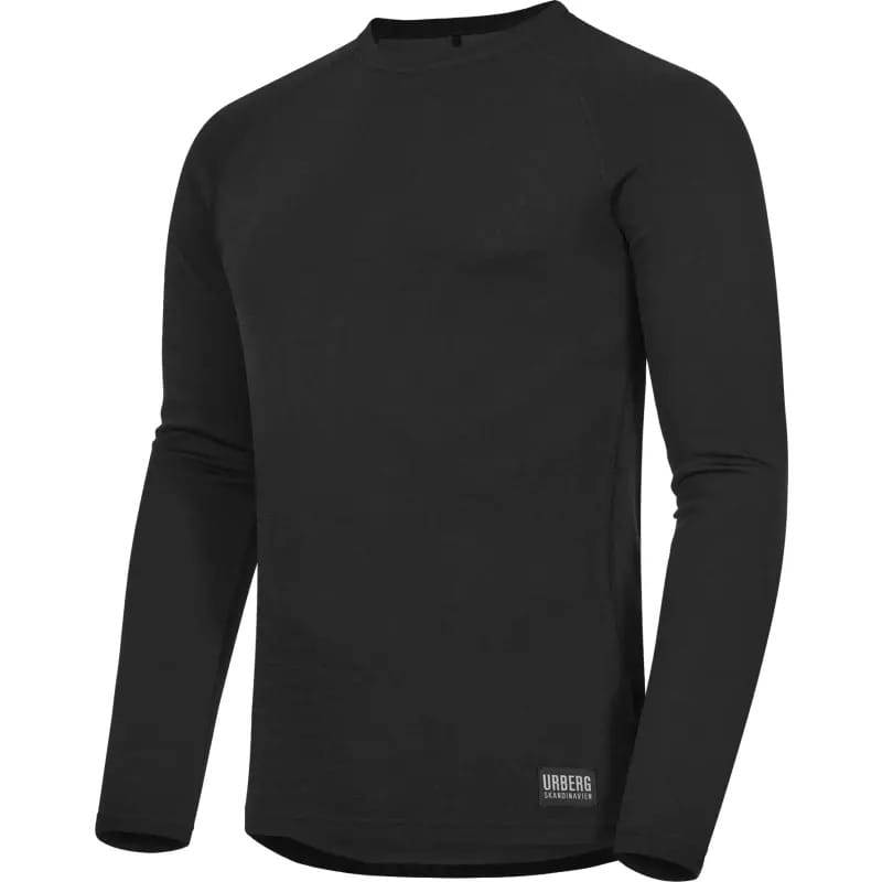 Urberg Merino-Bamboo Base Layer Top Men Black Beauty