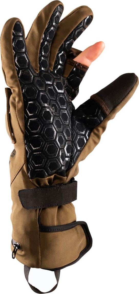 Heat Experience HeatX Heated Hunting Gloves Green Heat Experience