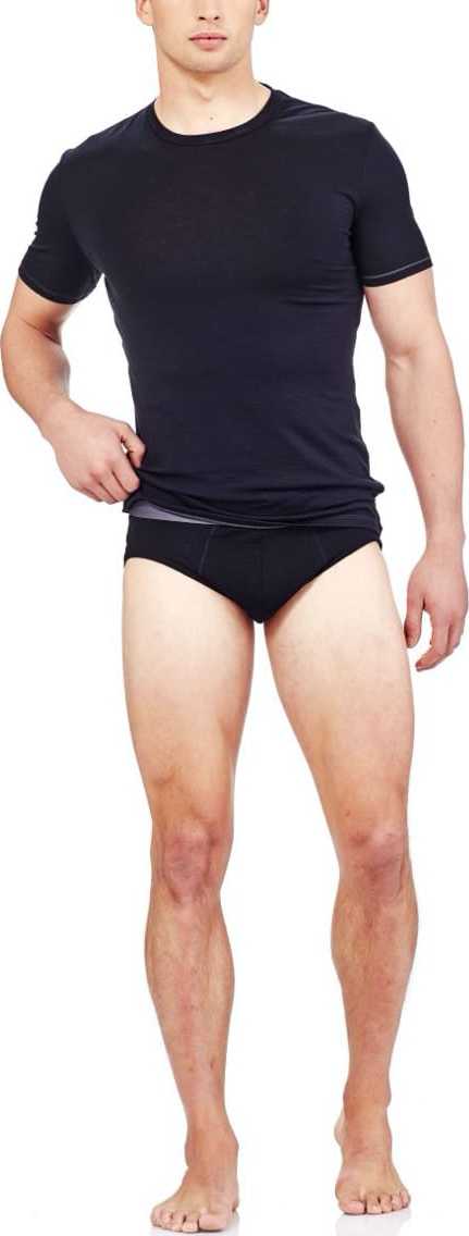 Icebreaker Men's 150 Anatomica Briefs Black Icebreaker