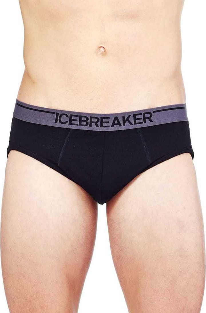 Icebreaker Men's 150 Anatomica Briefs Black Icebreaker