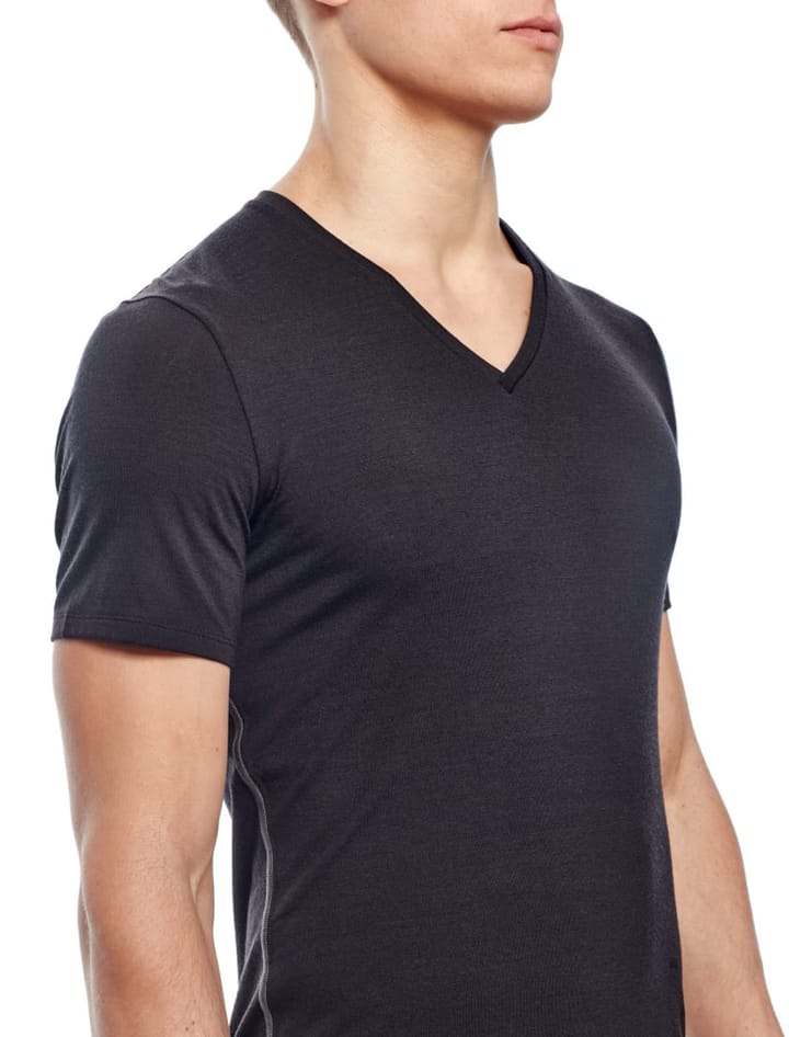 Icebreaker Men's Anatomica Ss V Snow-104 Icebreaker Icebreaker Men's Anatomica Ss V Snow-104 Icebreaker