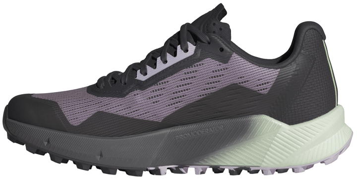 Adidas Women's Terrex Agravic Flow 2.0 GORE-TEX Trail Running Shoes Preloved Fig/Silver Dawn/Semi Green Spark Adidas