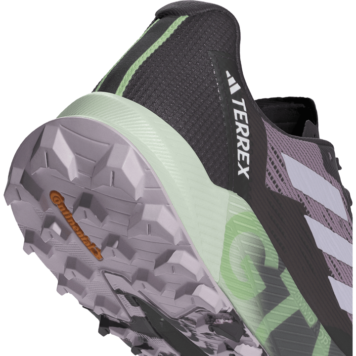 Adidas Women's Terrex Agravic Flow 2.0 GORE-TEX Trail Running Shoes Preloved Fig/Silver Dawn/Semi Green Spark Adidas