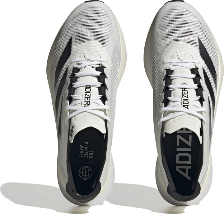Adidas Men's Adizero Boston 12 Grey/Core Black/White Adidas Adidas Men's Adizero Boston 12 Grey/Core Black/White Adidas