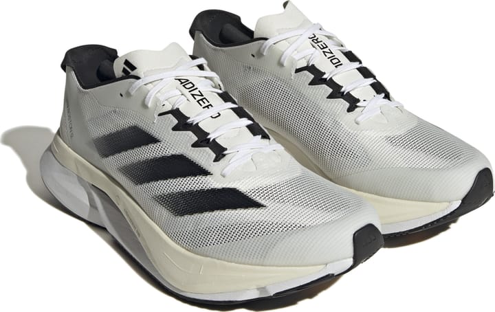 Adidas Men's Adizero Boston 12 Grey/Core Black/White Adidas Adidas Men's Adizero Boston 12 Grey/Core Black/White Adidas