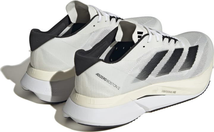 Adidas Men's Adizero Boston 12 Grey/Core Black/White Adidas Adidas Men's Adizero Boston 12 Grey/Core Black/White Adidas