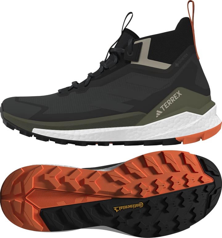 Adidas Men's Terrex Free Hiker GORE-TEX Hiking Shoes 2.0 Carbon/Gresix/Cblack Adidas