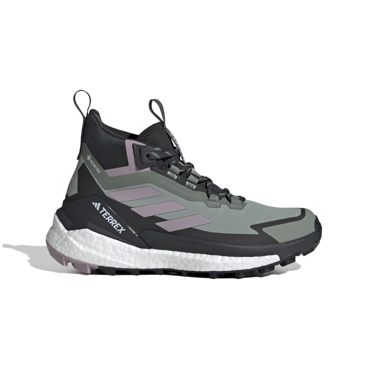 Adidas Women's TERREX Free Hiker GORE-TEX 2.0 Hiking Shoes Silgrn/Prlofi/Carbon