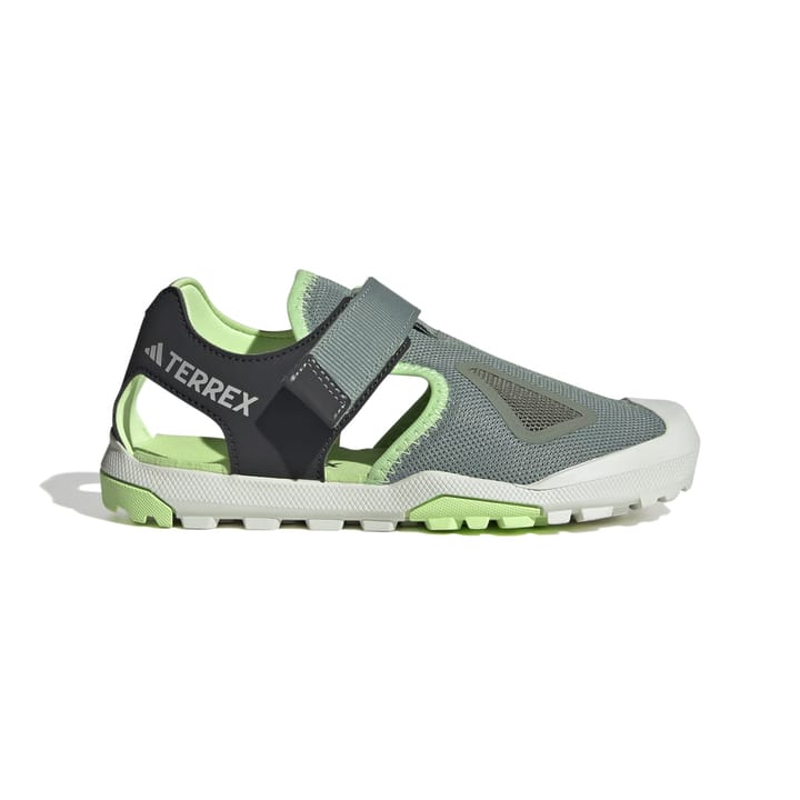 Adidas Kids' Terrex Captain Toey 2.0 Sandals Silver Green/Carbon/Green Spark Adidas