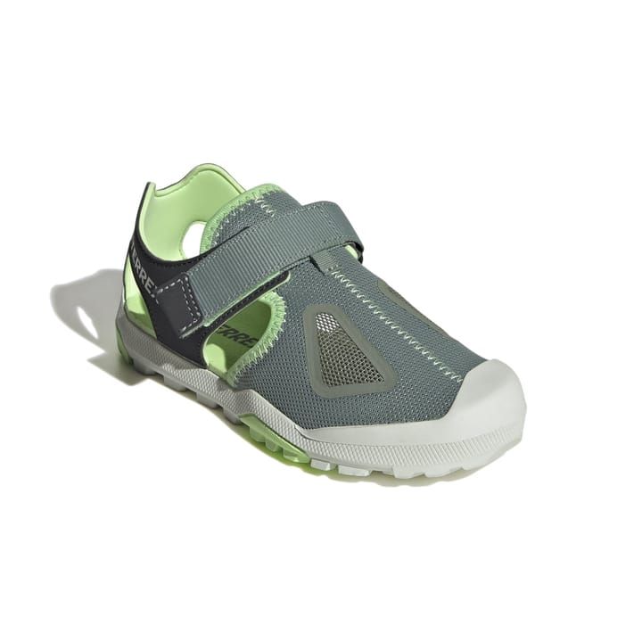 Adidas Kids' Terrex Captain Toey 2.0 Sandals Silver Green/Carbon/Green Spark Adidas Adidas Kids' Terrex Captain Toey 2.0 Sandals Silver Green/Carbon/Green Spark Adidas