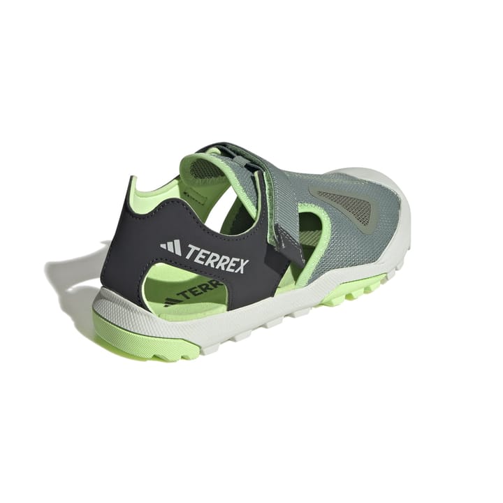 Adidas Kids' Terrex Captain Toey 2.0 Sandals Silver Green/Carbon/Green Spark Adidas