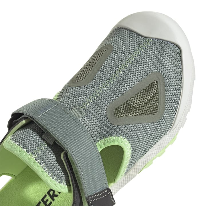 Adidas Kids' Terrex Captain Toey 2.0 Sandals Silver Green/Carbon/Green Spark Adidas