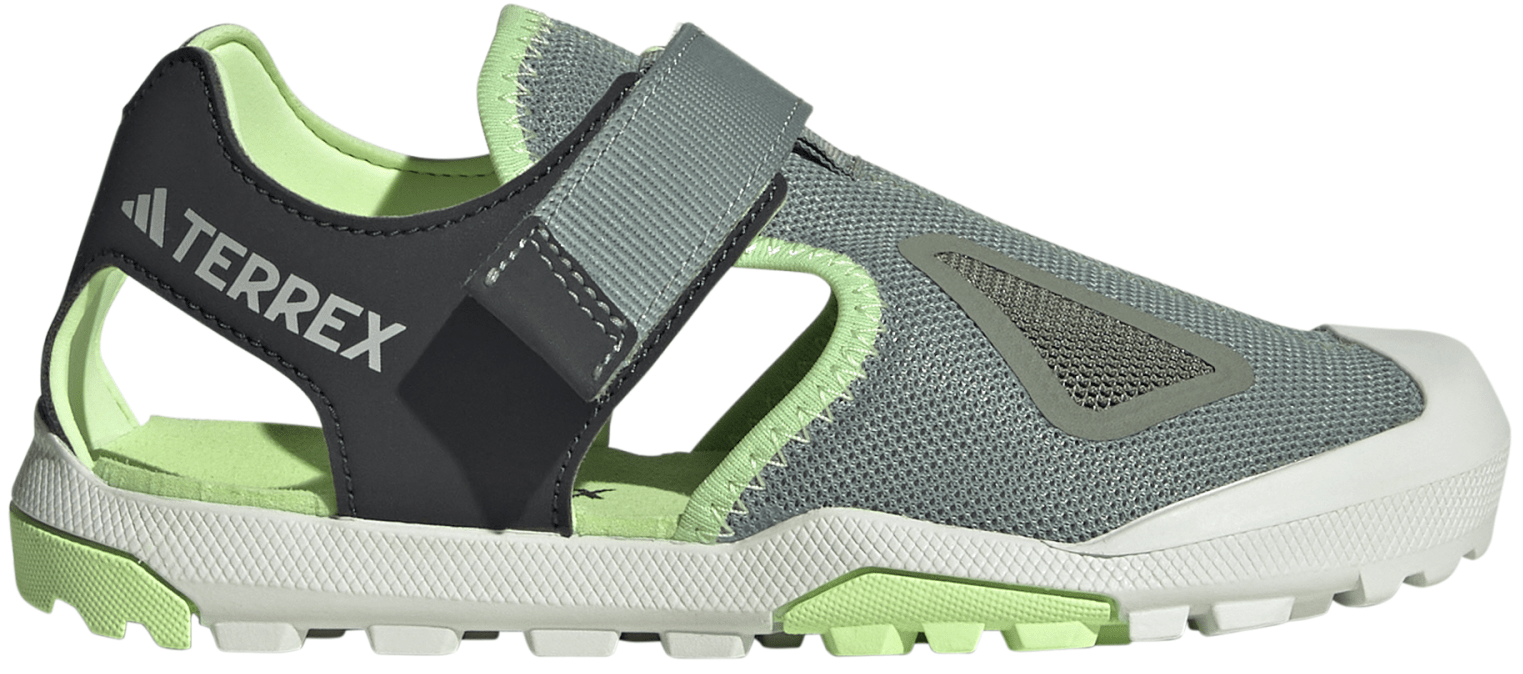 Adidas Kids' Terrex Captain Toey 2.0 Sandals Silver Green/Carbon/Green Spark