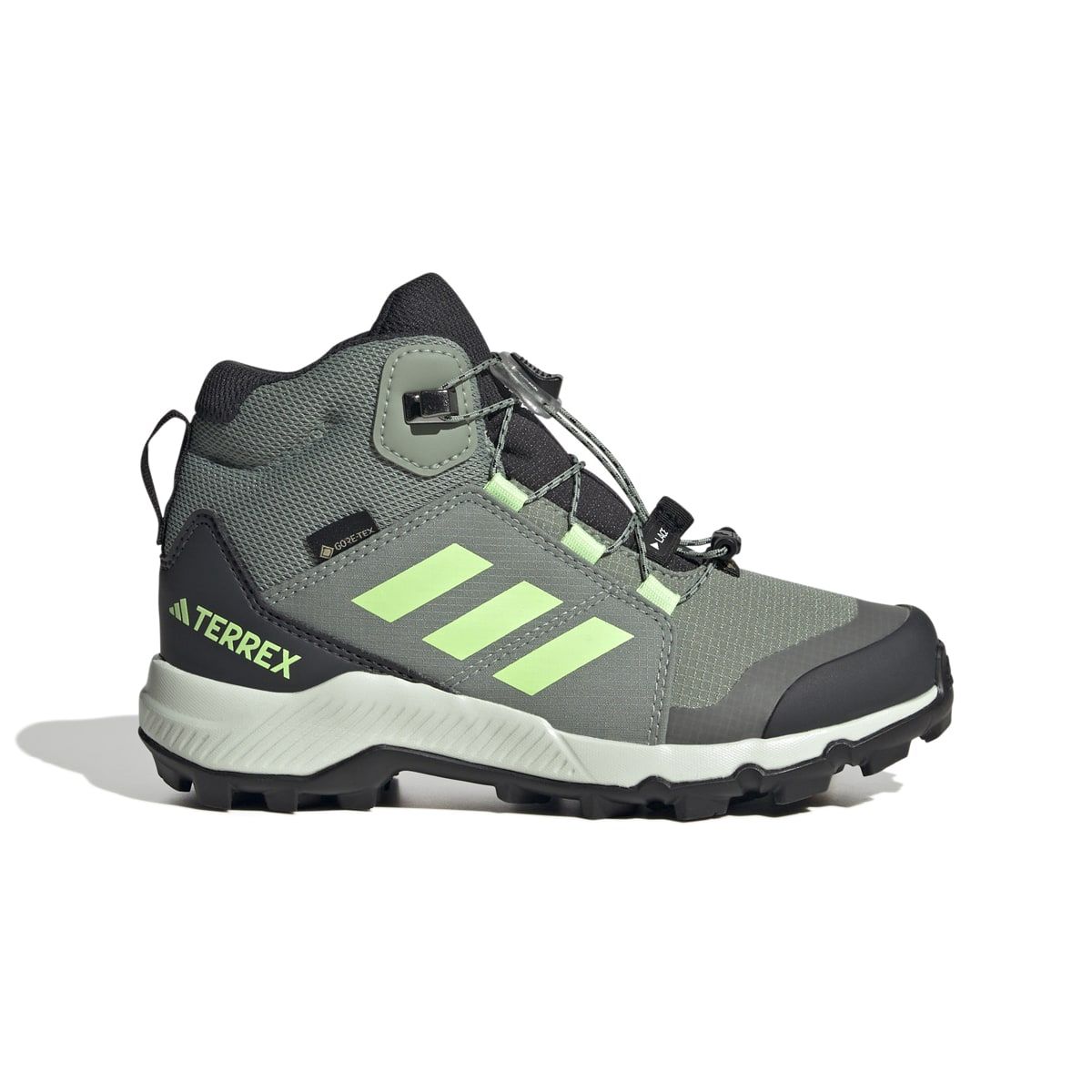 Adidas Kids' Terrex Mid GORE-TEX Hiking Shoes Silgrn/Grespa/Cryjad