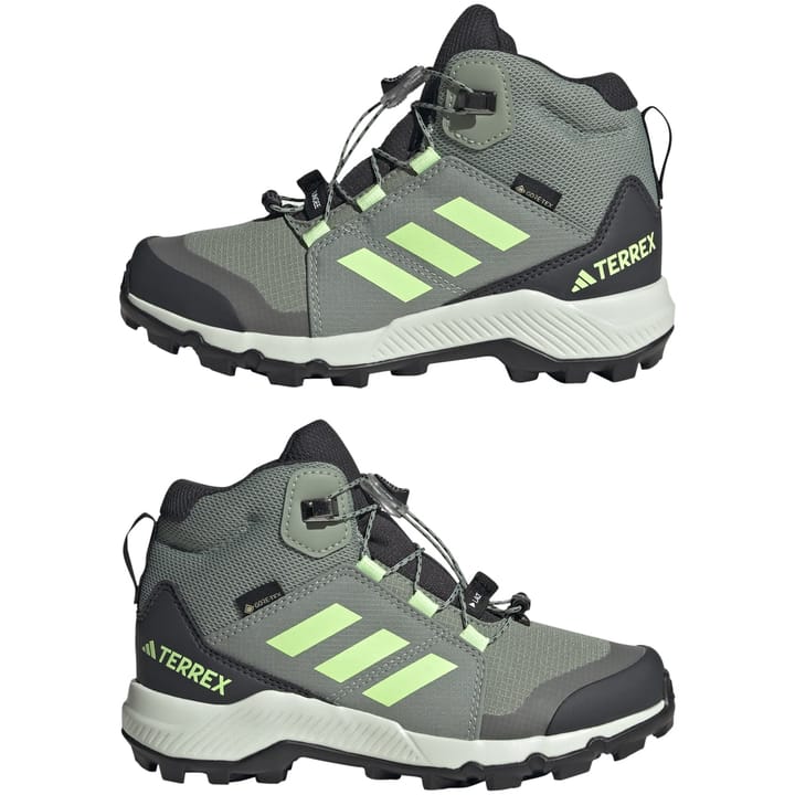 Adidas Kids' Terrex Mid GORE-TEX Hiking Shoes Silgrn/Grespa/Cryjad Adidas