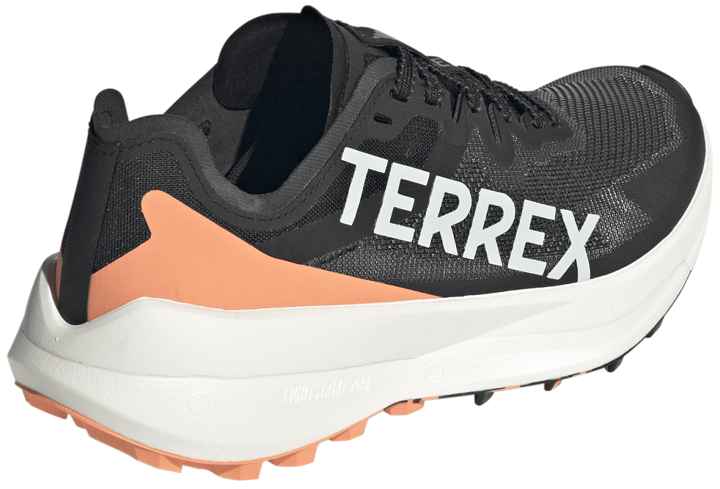 Adidas Women's Terrex Agravic Speed Trail Running Shoes Core Black/Grey One/Amber Tint Adidas