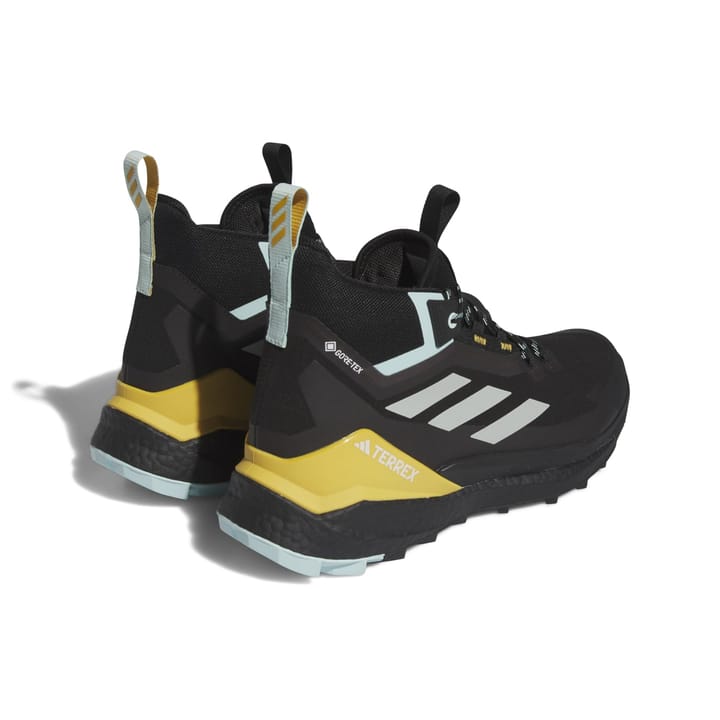 Adidas Men's Terrex Free Hiker GORE-TEX Hiking Shoes 2.0 Core Black/Wonder Silver/Semi Flash Aqua Adidas