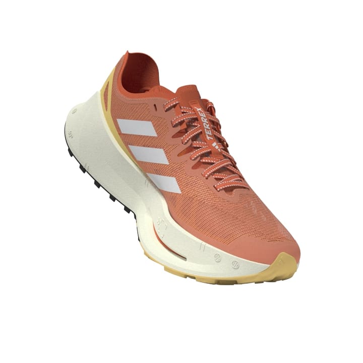 Adidas Men's Terrex Agravic Speed Ultra Trail Running Shoes Impact Orange/Crystal White/Semi Spark Adidas