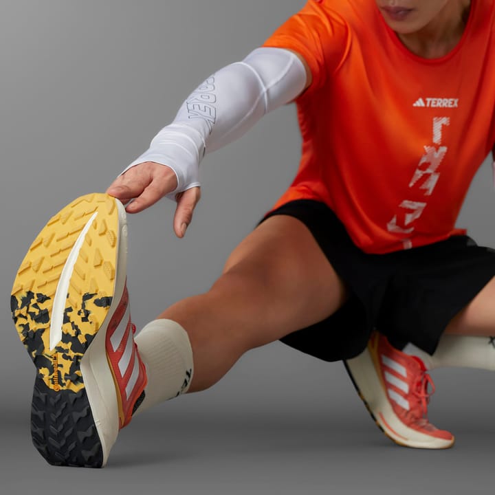 Adidas Men's Terrex Agravic Speed Ultra Trail Running Shoes Impact Orange/Crystal White/Semi Spark Adidas