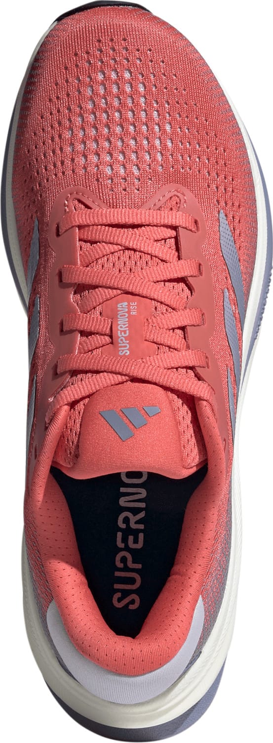 Adidas Women's Supernova Rise Shoes Preloved Scarlet/Silver Violet/Silver Dawn Adidas