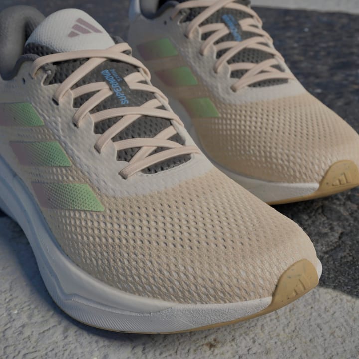 Adidas Women's Supernova Stride Move for the Planet Shoes Crystal Sand/Green Spark/Preloved Fig Adidas