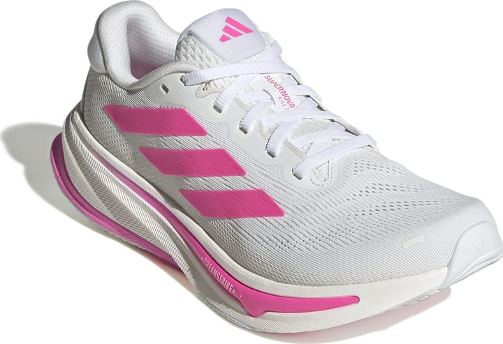 Adidas Women's Supernova Rise 2 Cloud White/Lucid Pink/Zero Metalic Adidas Adidas Women's Supernova Rise 2 Cloud White/Lucid Pink/Zero Metalic Adidas