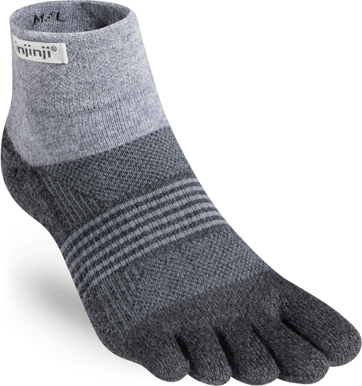 Injinji Women's Trail Midweight Mini-C Coolmax Granite Injinji