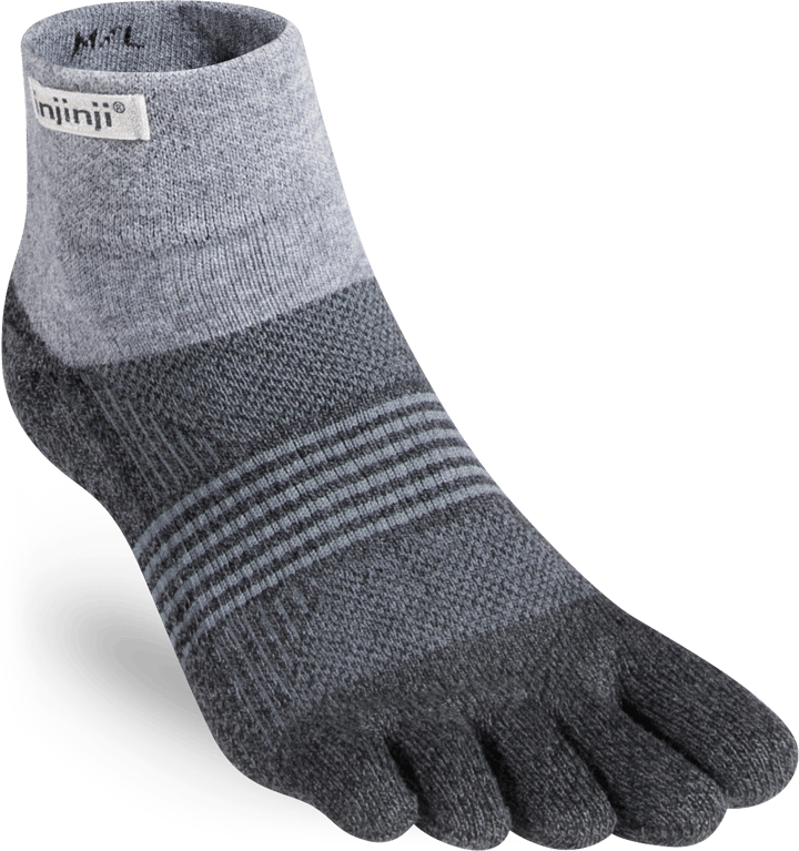 Injinji Women's Trail Midweight Mini-C Coolmax Granite Injinji Injinji Women's Trail Midweight Mini-C Coolmax Granite Injinji