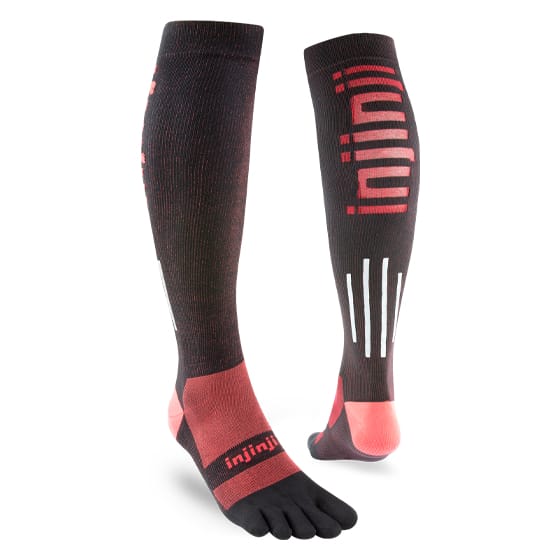 Injinji Sokk Ultra Compression Black Injinji Injinji Sokk Ultra Compression Black Injinji