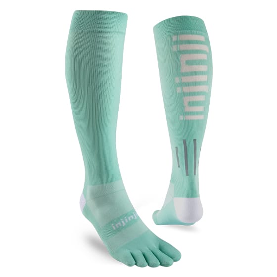 Injinji Sokk Women's Ultra Compression Jade Injinji Injinji Sokk Women's Ultra Compression Jade Injinji