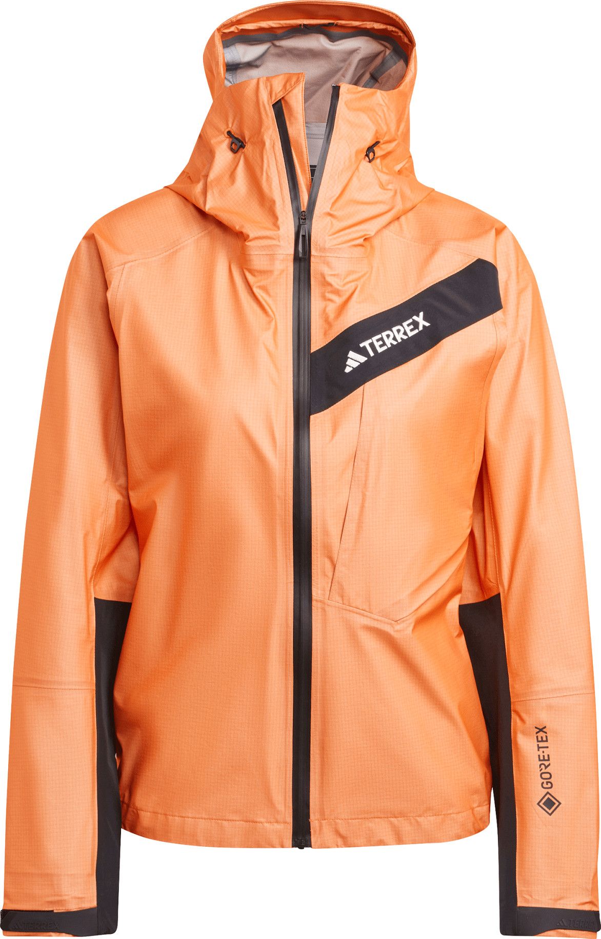 Adidas Women's Terrex Techrock Light GORE-TEX Active Rain Jacket Semi Impact