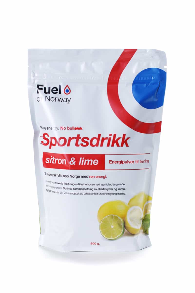 Fuel Of Norway Sportsdrikke Sitron/Lime 0,5kg