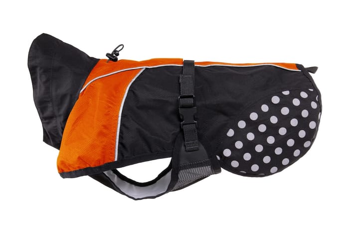 Non-Stop Dogwear Beta Pro Raincoat, Orange Non-stop Dogwear