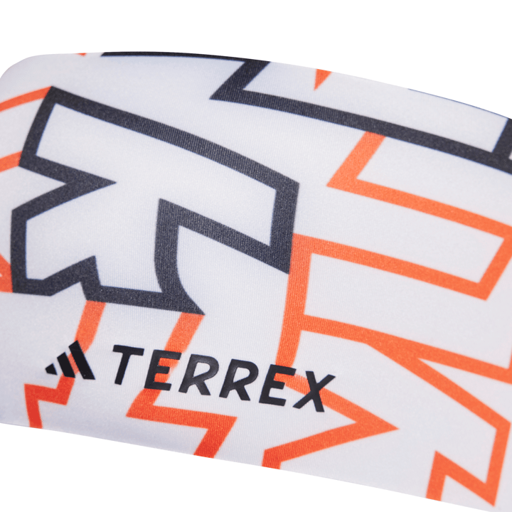Adidas Terrex Aeroready Graphic Headband White/Semi Impact Orange/Black Adidas