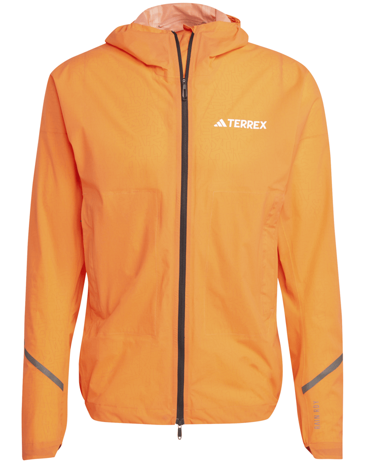 Adidas Men's Terrex Xperior 2.5L Light RAIN.RDY Jacket Semi Impact Orange Adidas