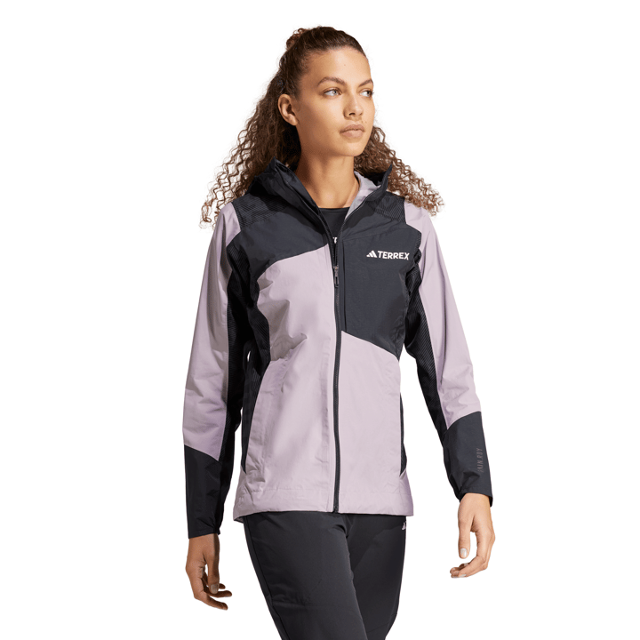 Adidas Women's TERREX Xperior Hybrid RAIN.RDY Jacket Preloved Fig/Black Adidas