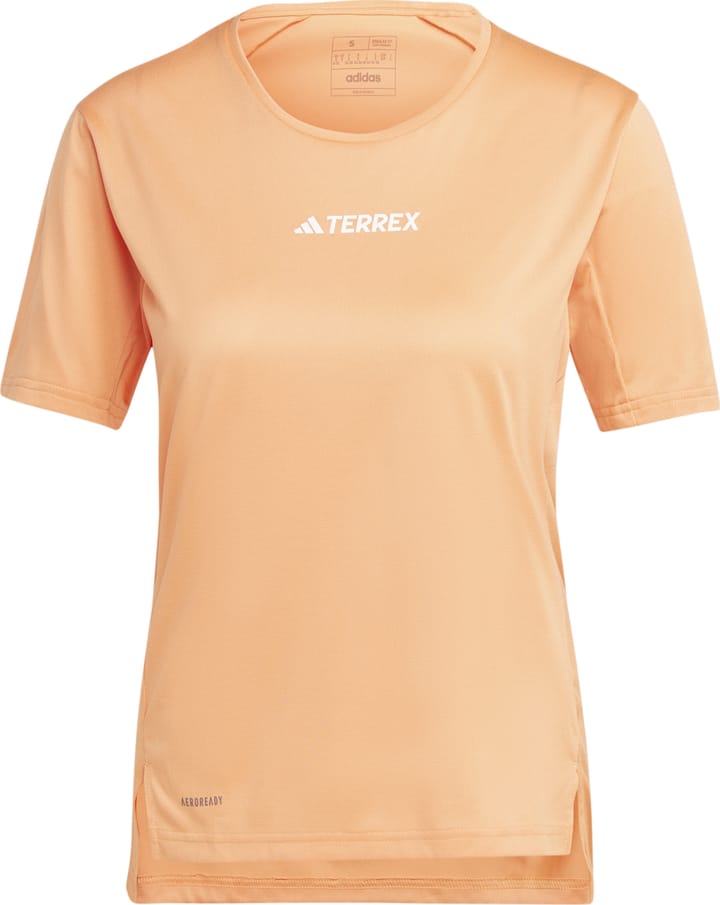 Adidas Women's Terrex Multi T-shirt Amber Tint Adidas