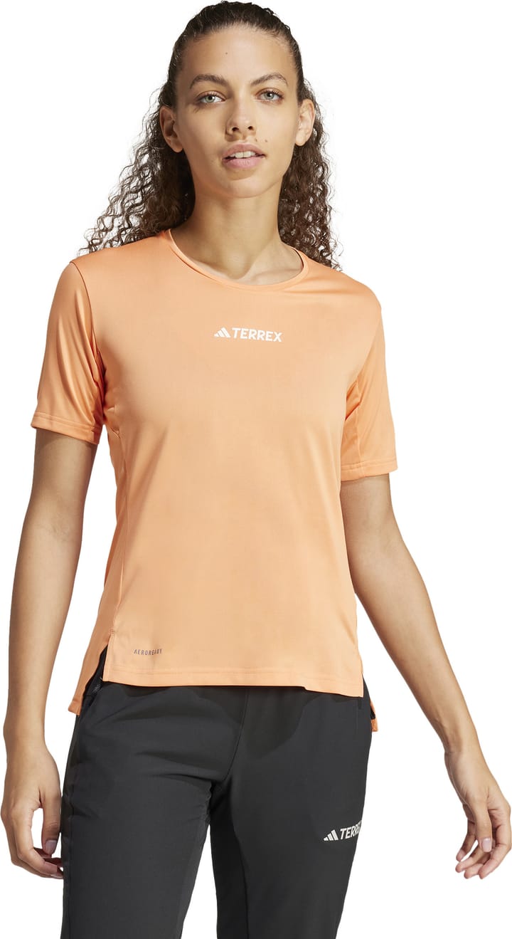 Adidas Women's Terrex Multi T-shirt Amber Tint Adidas