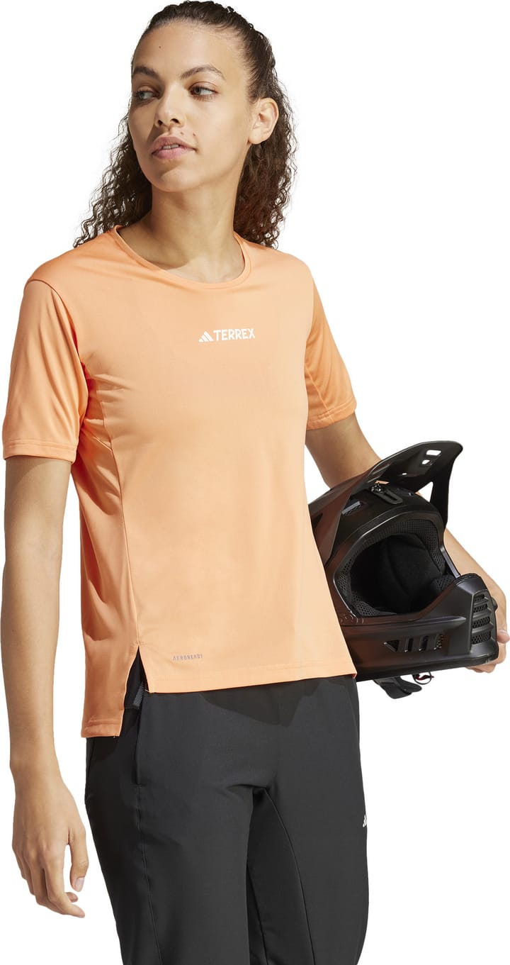 Adidas Women's Terrex Multi T-shirt Amber Tint Adidas