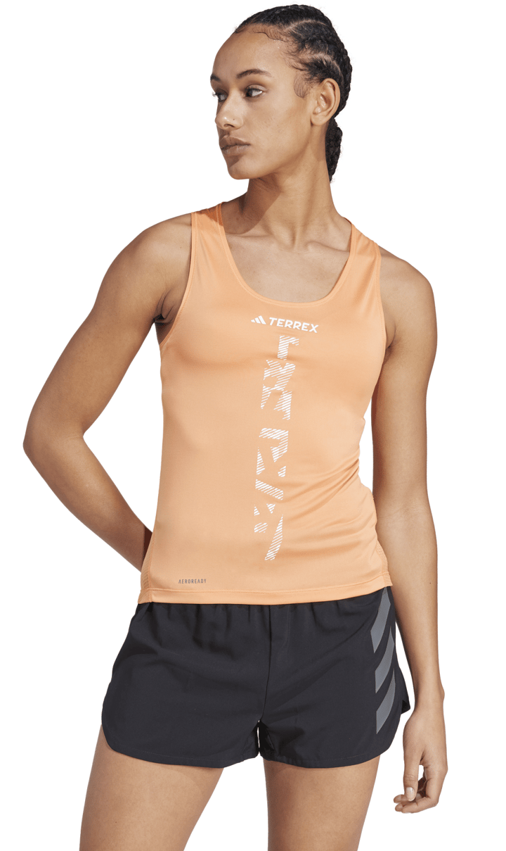 Adidas Women's Terrex Xperior Singlet Amber Tint Adidas