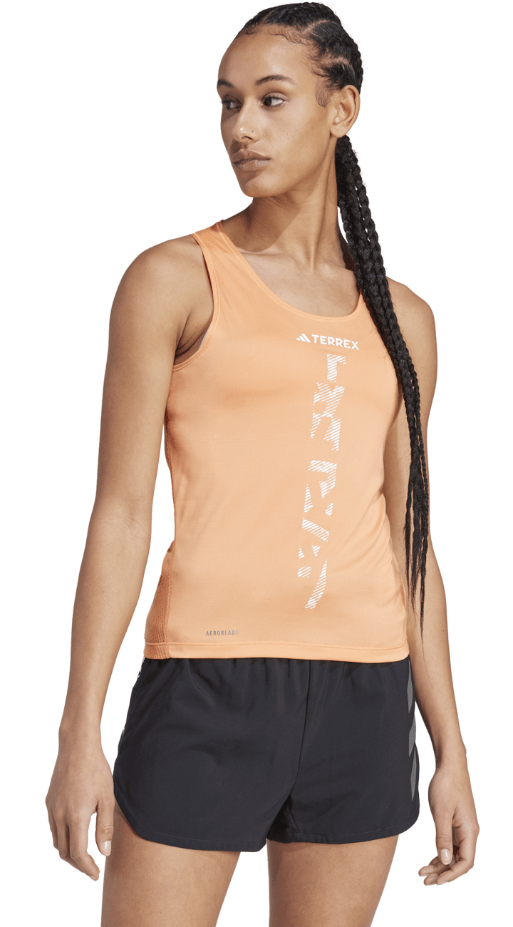 Adidas Women's Terrex Xperior Singlet Amber Tint Adidas