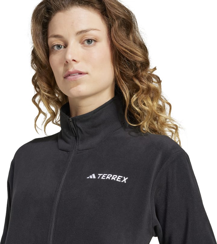 Adidas Women's Terrex Multi Full-Zip Fleece Jacket Black Adidas